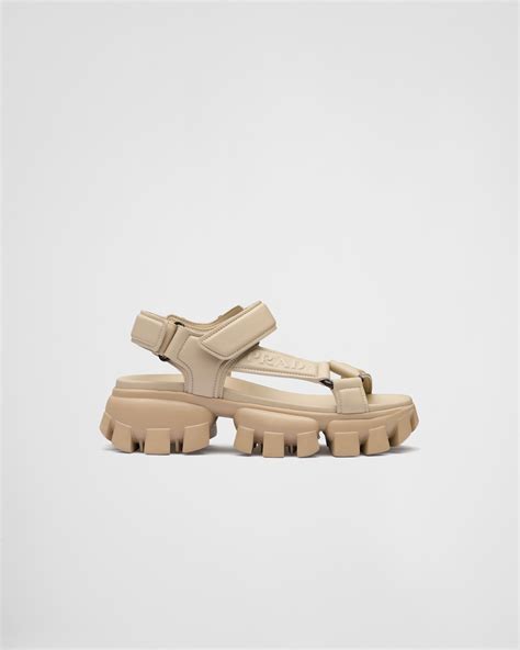 prada beige sandals